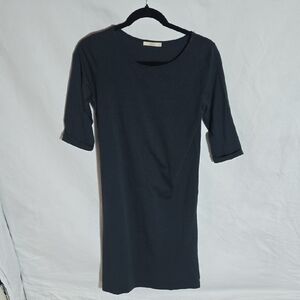 Elegant Black Midi Dress